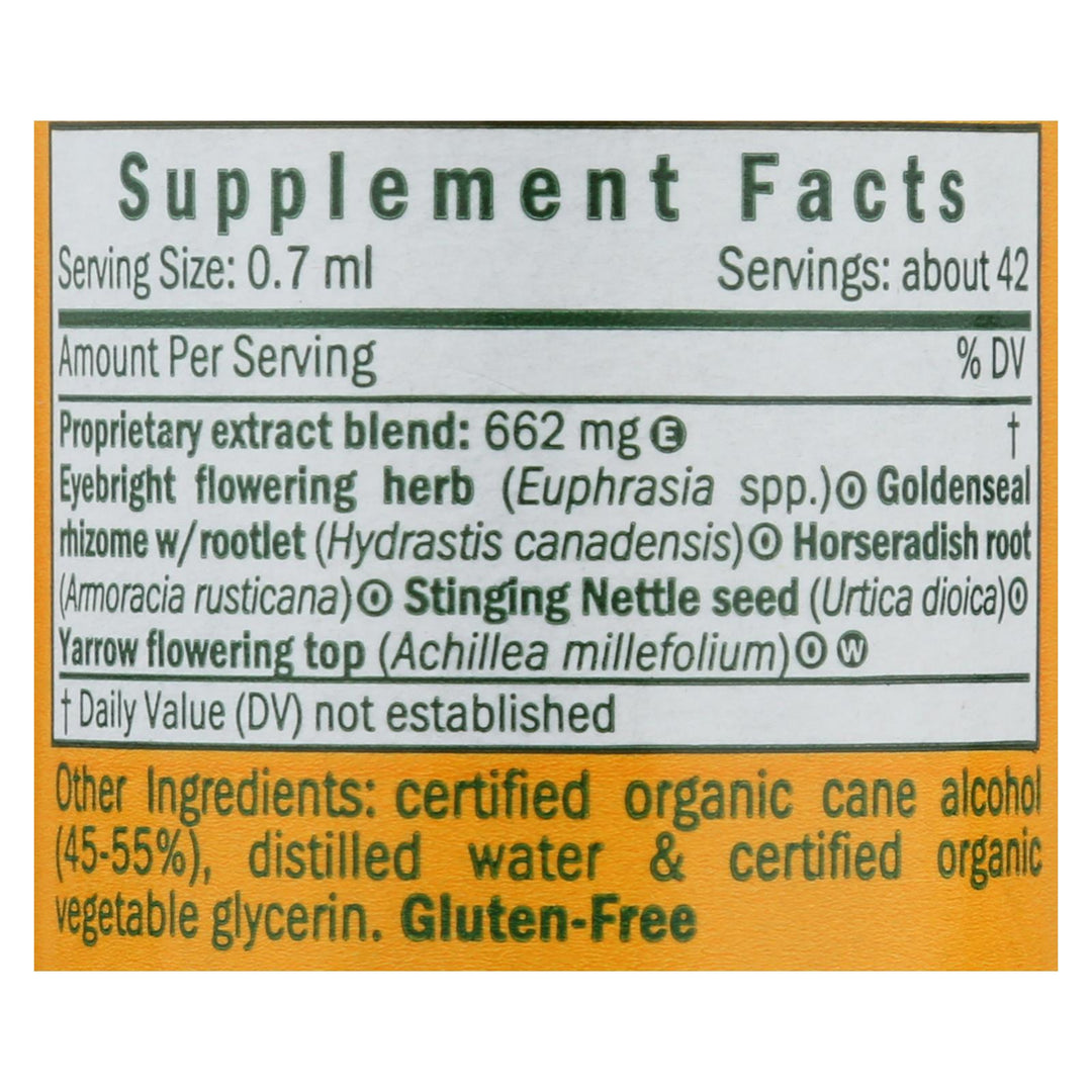 Herb Pharm - Pollen Defense Compound - 1 Each - 1 Fz - Maras Green