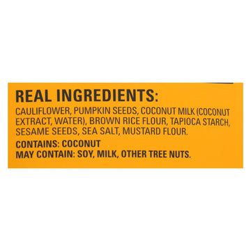 Hippie Snacks - Cauliflower Crsps Original - Case Of 8 - 2.5 Oz - Maras Green