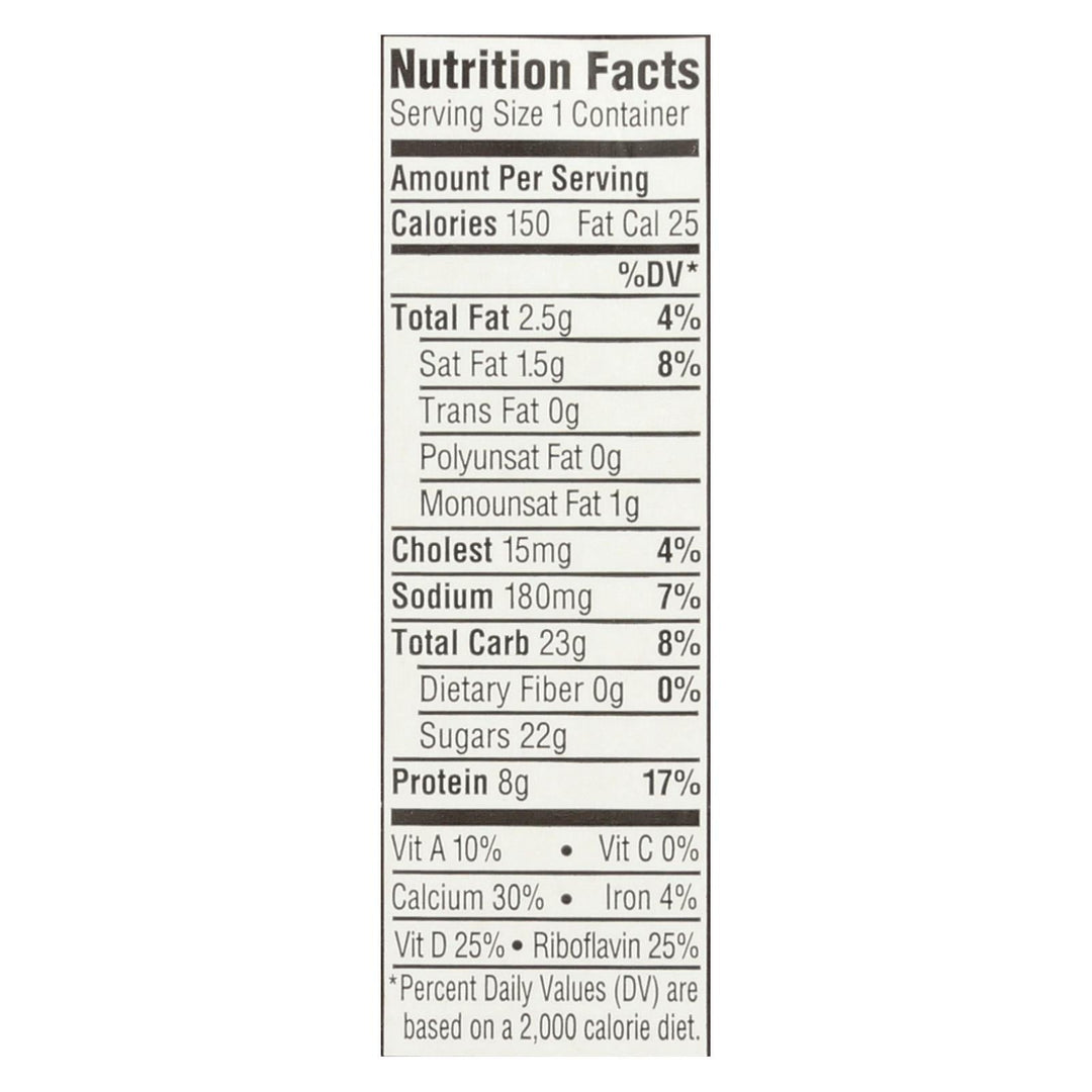 Horizon Organic Dairy - Milk Chocolate 1% Dha Asep - 1 Each - 12/8 Oz - Maras Green