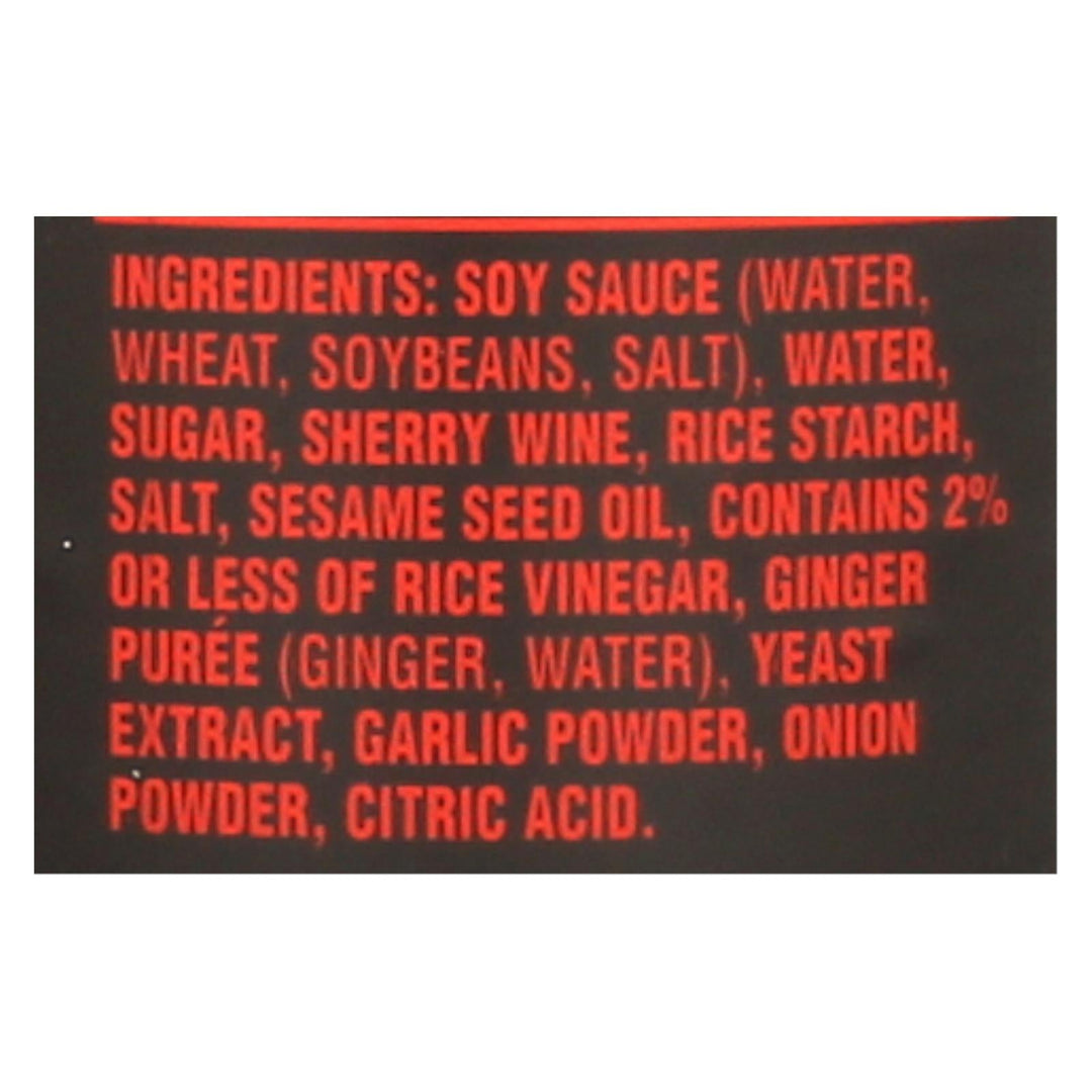 House Of Tsang Classic Stir - fry Sauce - Case Of 6 - 11.5 Oz - Maras Green