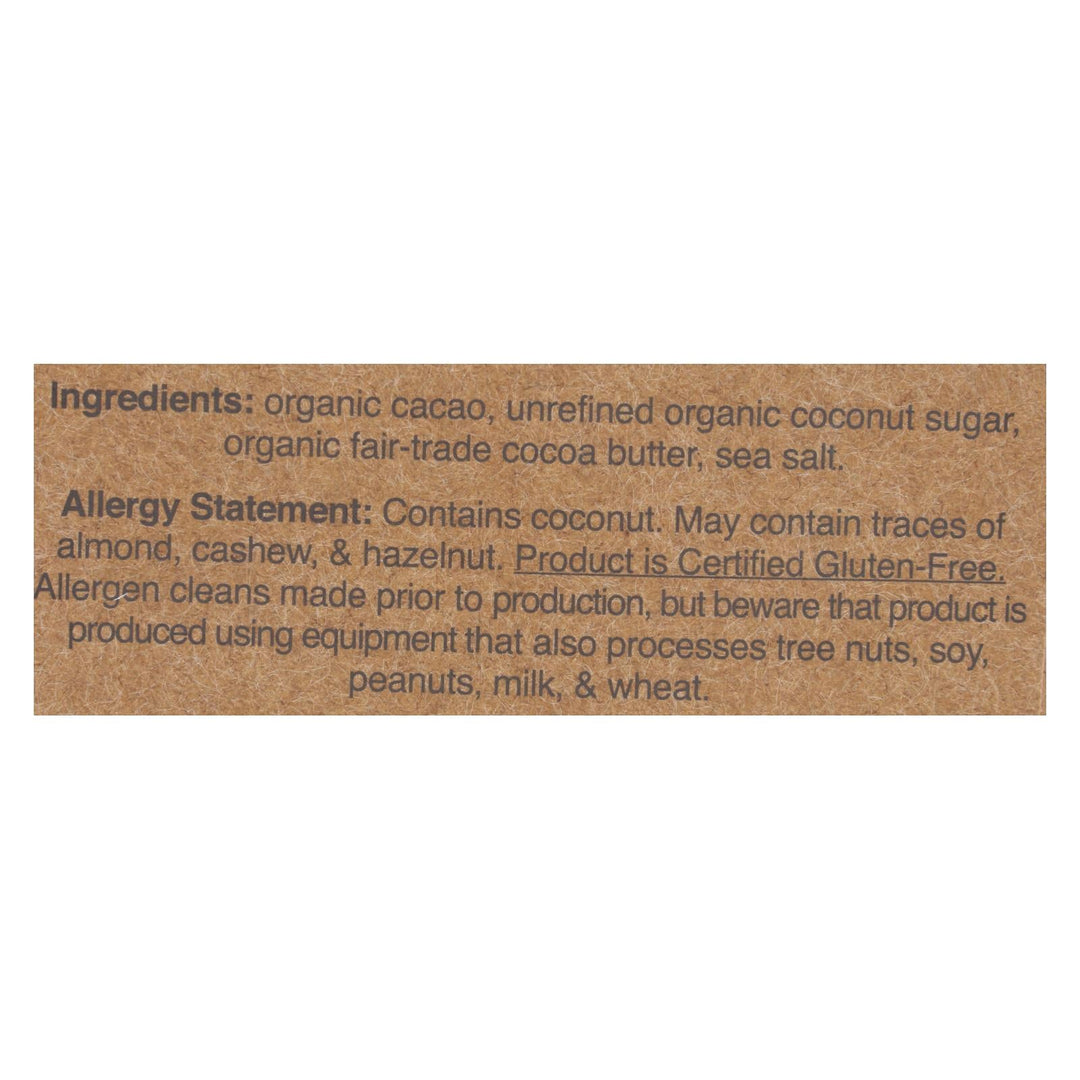 Hu - Dark Chocolate Bar Salty - Case Of 12 - 2.1 Oz - Maras Green