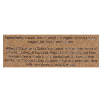 Hu - Dark Chocolate Bar Simple - Case Of 12 - 2.1 Oz - Maras Green