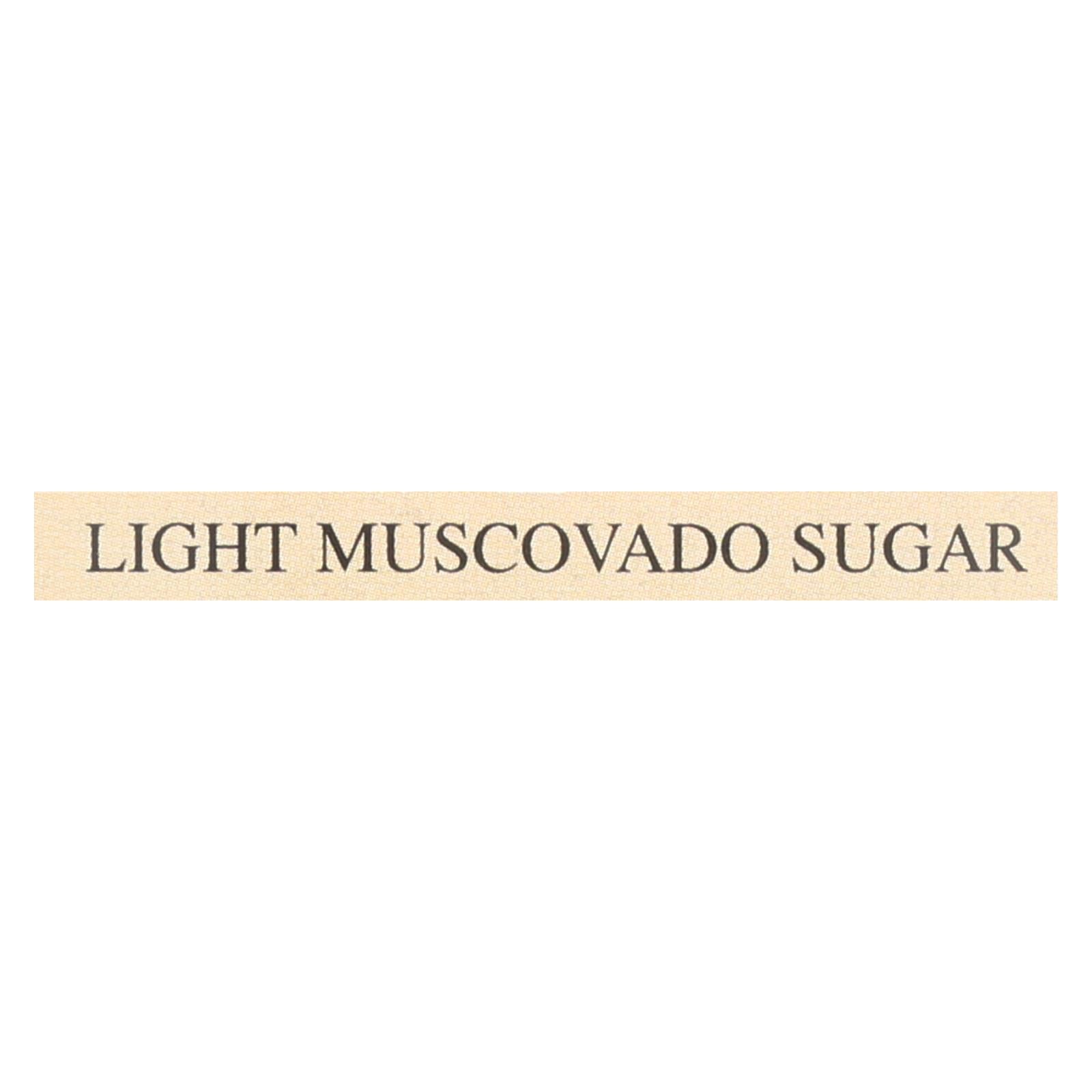 India Tree Gourmet Spices & Specialties Light Muscovado Sugar - Case Of 6 - 16 Oz - Maras Green