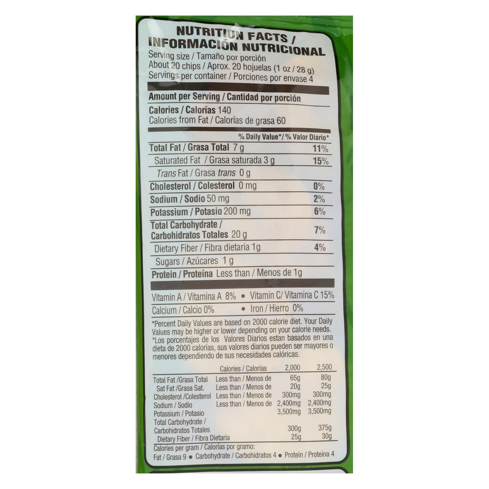 Inka Crops - Plantain Chips - Original - Case Of 12 - 4 Oz. - Maras Green