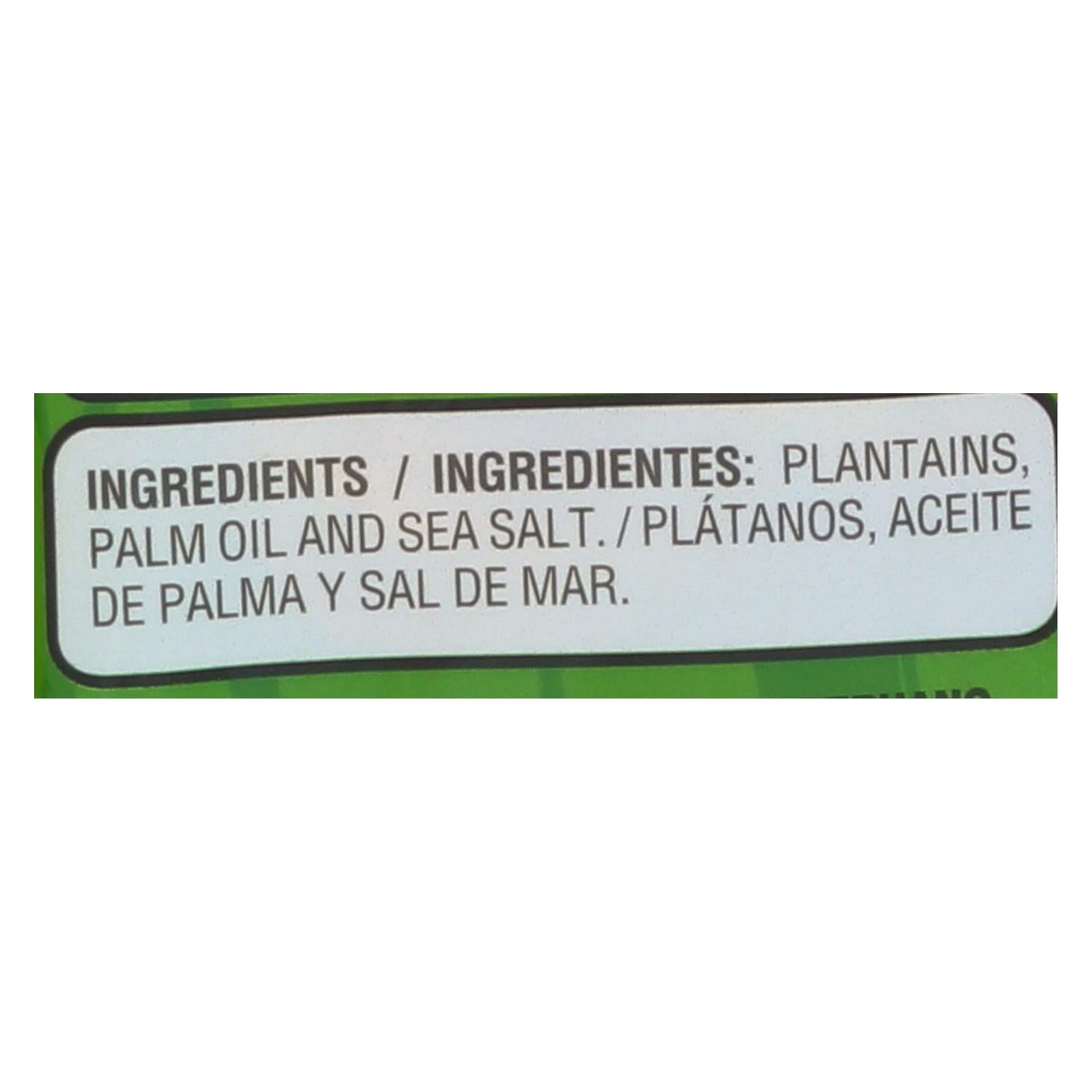 Inka Crops - Plantain Chips - Original - Case Of 12 - 4 Oz. - Maras Green