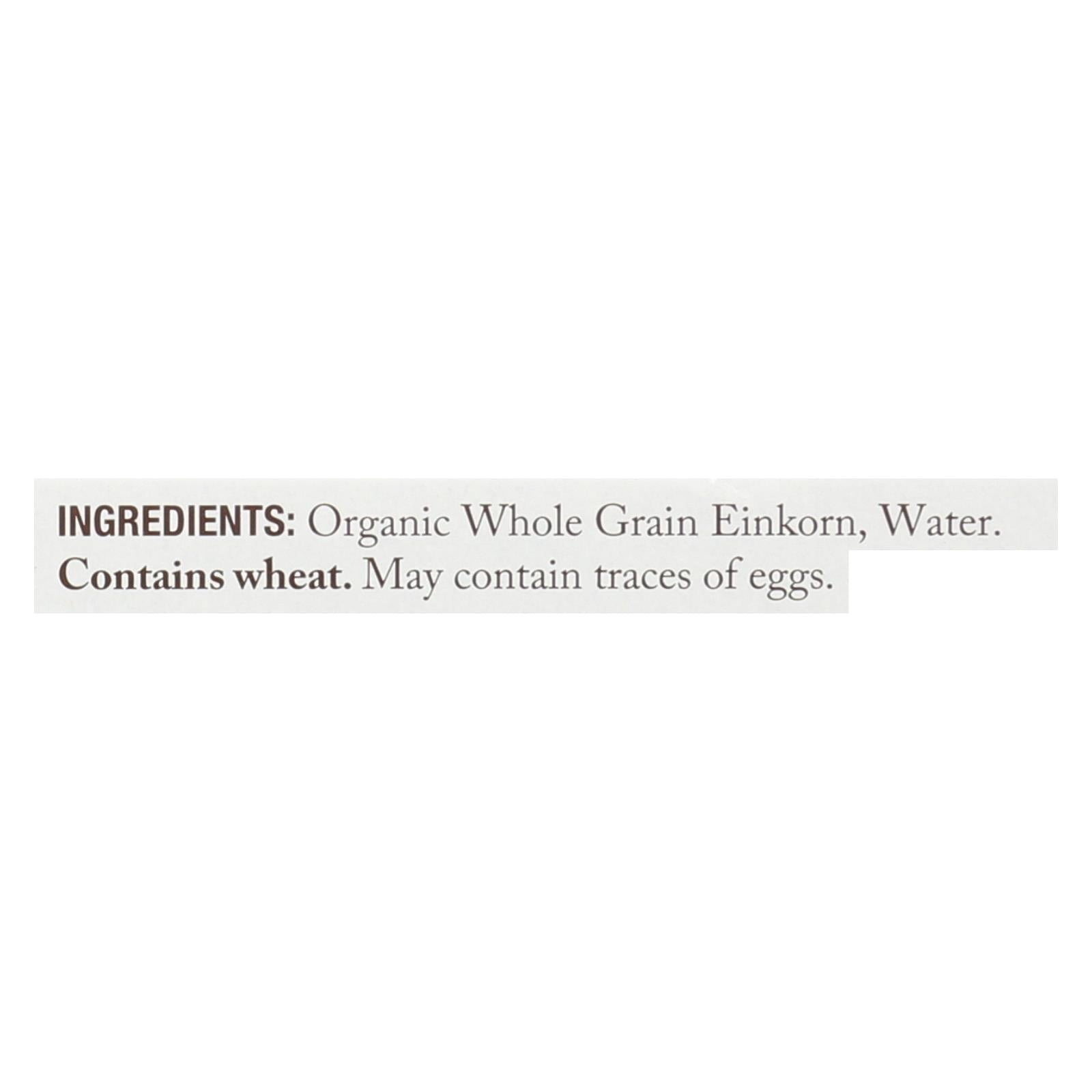 Jovial - Whole Wheat Einkorn Pasta - Linguine - Case Of 12 - 12 Oz. - Maras Green