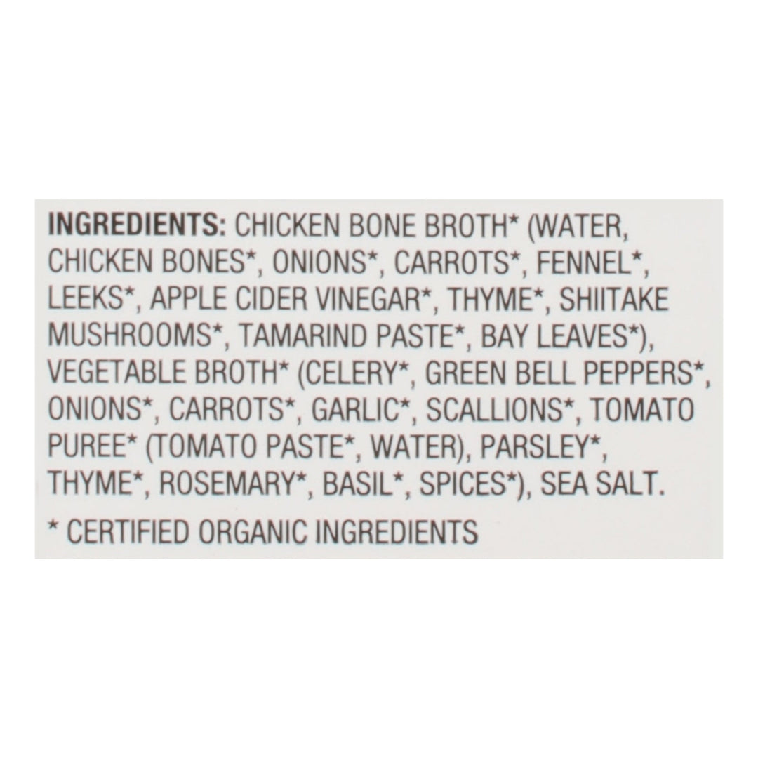 Kettle And Fire - Bone Broth Classic Chicken - Case Of 6 - 32 Oz - Maras Green