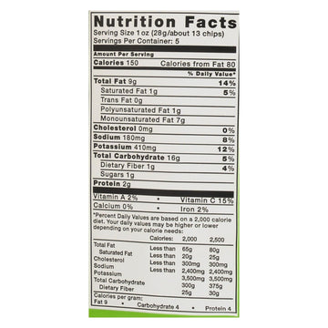 Kettle Brand Potato Chips - Jalapeno - Case Of 15 - 5 Oz. - Maras Green
