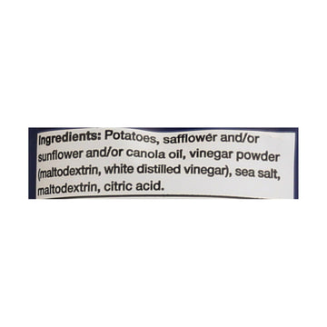 Kettle Brand Potato Chips - Sea Salt And Vinegar - Case Of 15 - 5 Oz. - Maras Green