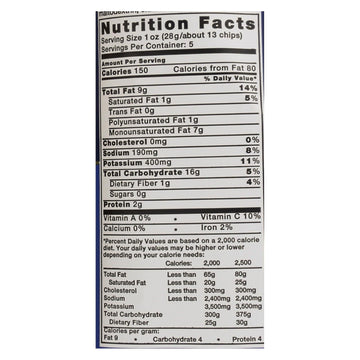 Kettle Brand Potato Chips - Sea Salt And Vinegar - Case Of 15 - 5 Oz. - Maras Green