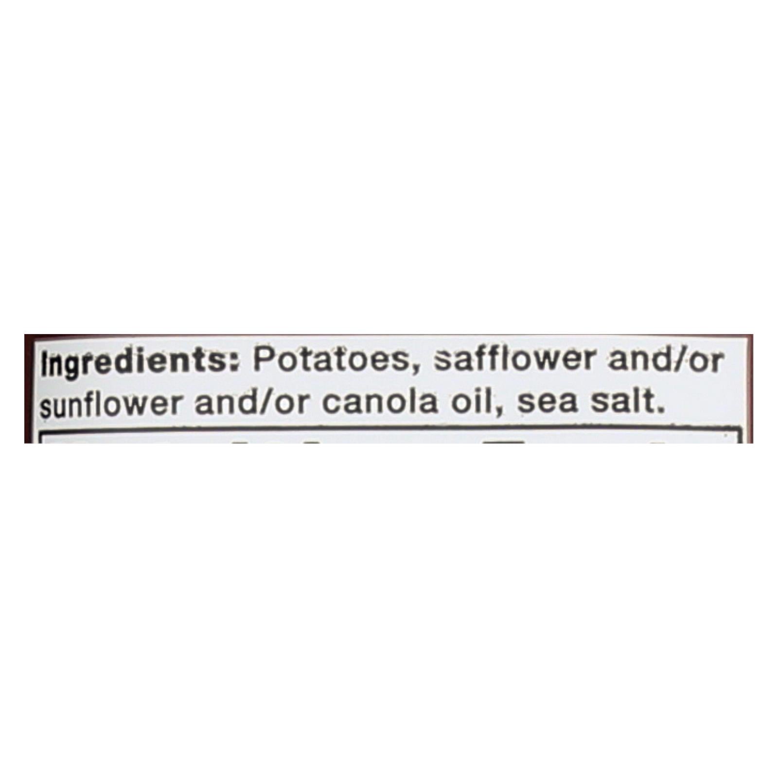 Kettle Brand Potato Chips - Sea Salt - Case Of 15 - 5 Oz. - Maras Green
