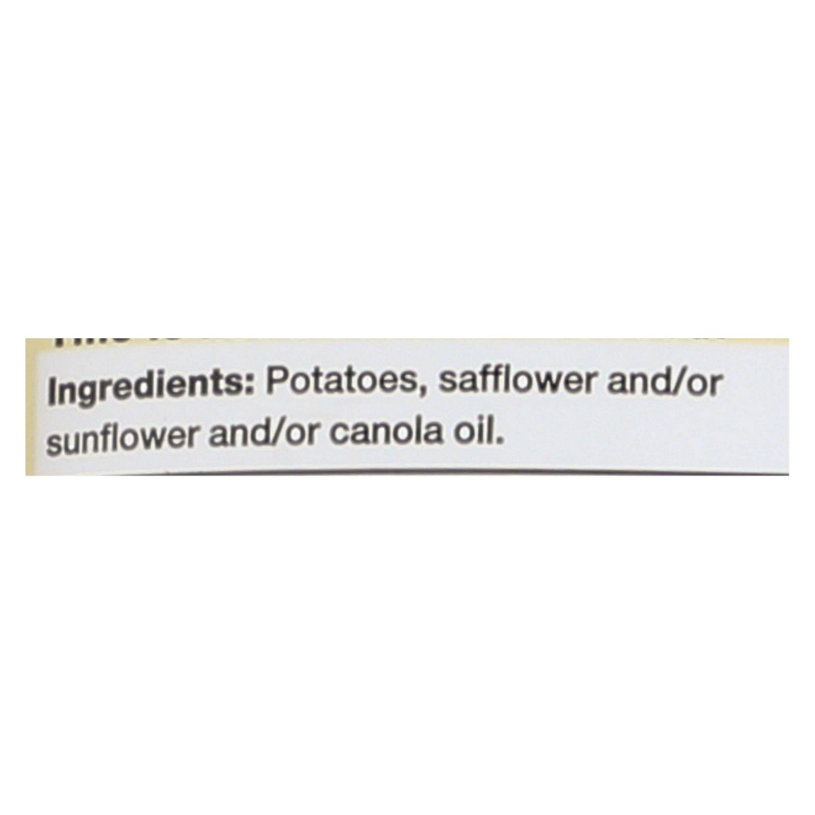 Kettle Brand Potato Chips - Unsalted - Case Of 15 - 5 Oz. - Maras Green