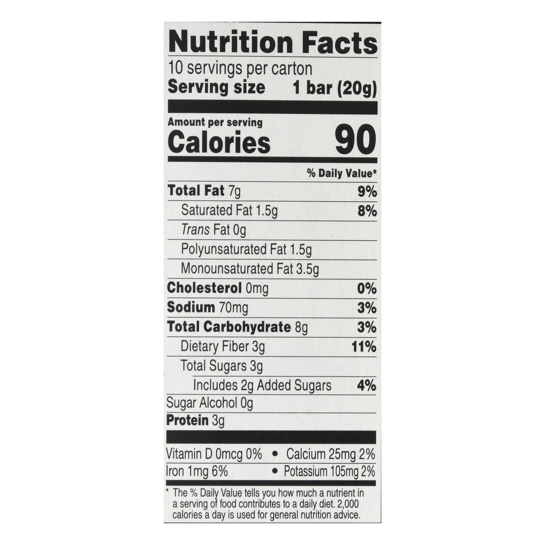 Kind - Bar Mini Dark Chocolate Nut Sea Salt - Case Of 8 - 10/.7 Oz - Maras Green