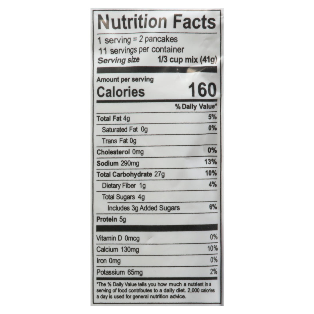 King Arthur Baking Company - Mix Butter Milk Pancake - Case Of 6 - 16 Oz - Maras Green