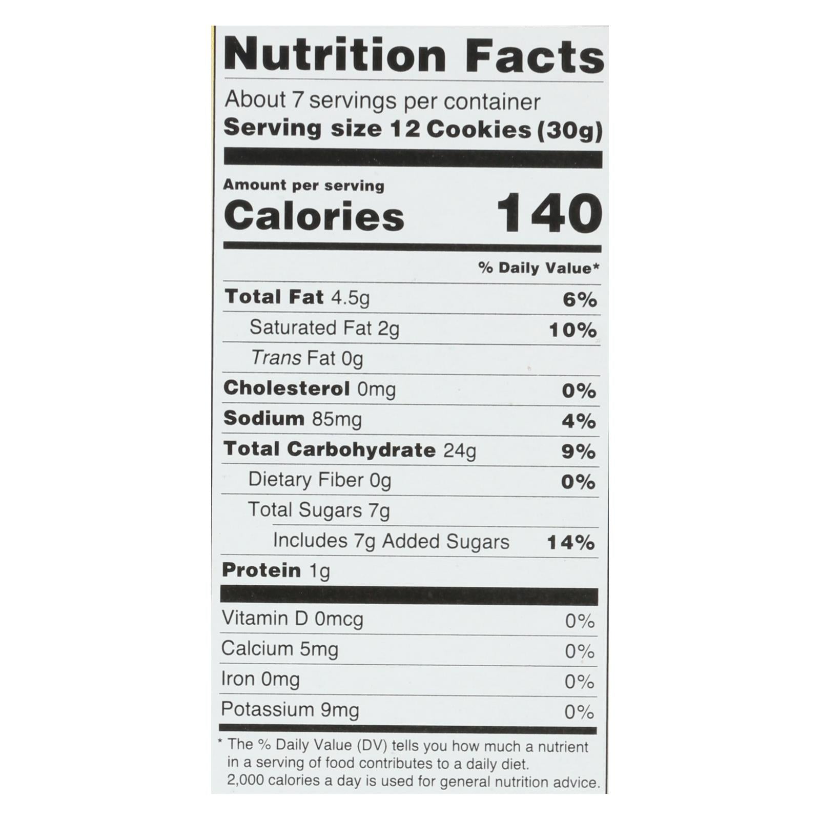 Kinnikinnick Animal Cookies - Case Of 6 - 8 Oz. - Maras Green