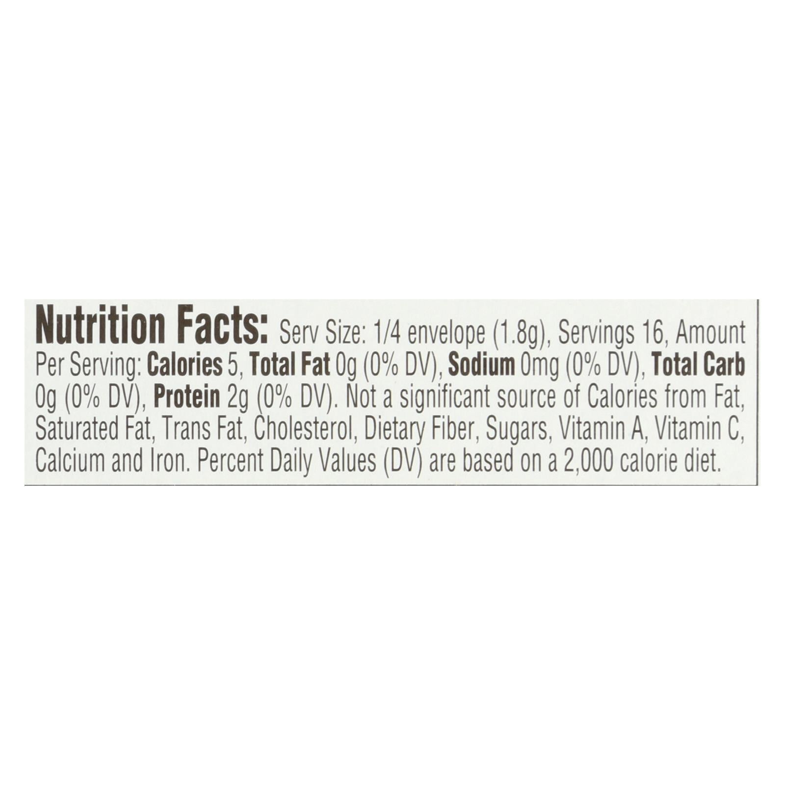 Knox Kraft Gelatine - Unflavored - Case Of 48 - 1 Oz - Maras Green
