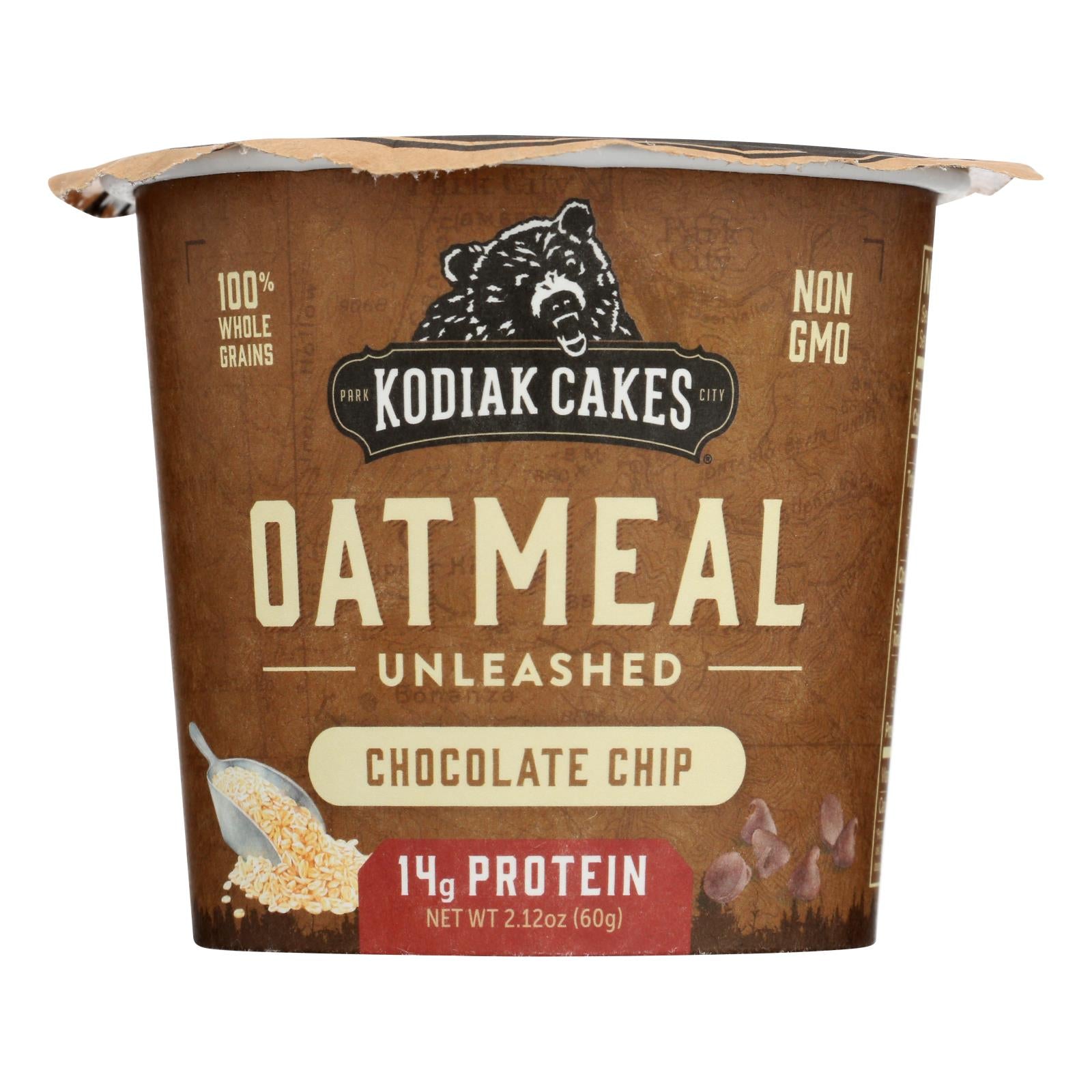 Kodiak Cakes Oatmeal - Case Of 12 - 2.12 Oz - Maras Green