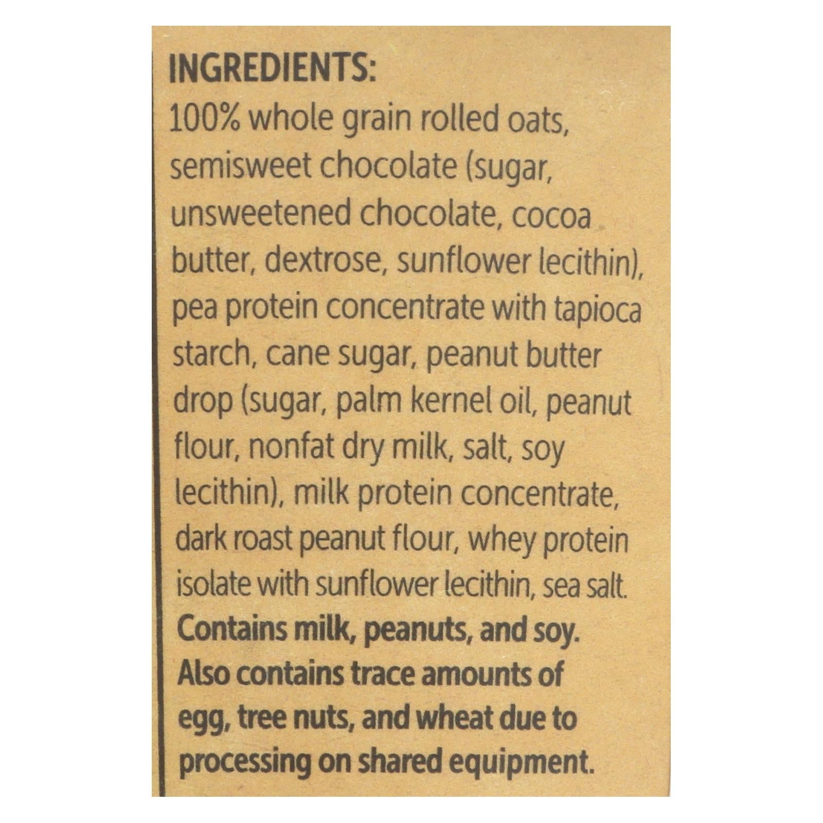 Kodiak Cakes Peanut Butter Chocolate Chip Oatmeal - Case Of 12 - 2.12 Oz - Maras Green
