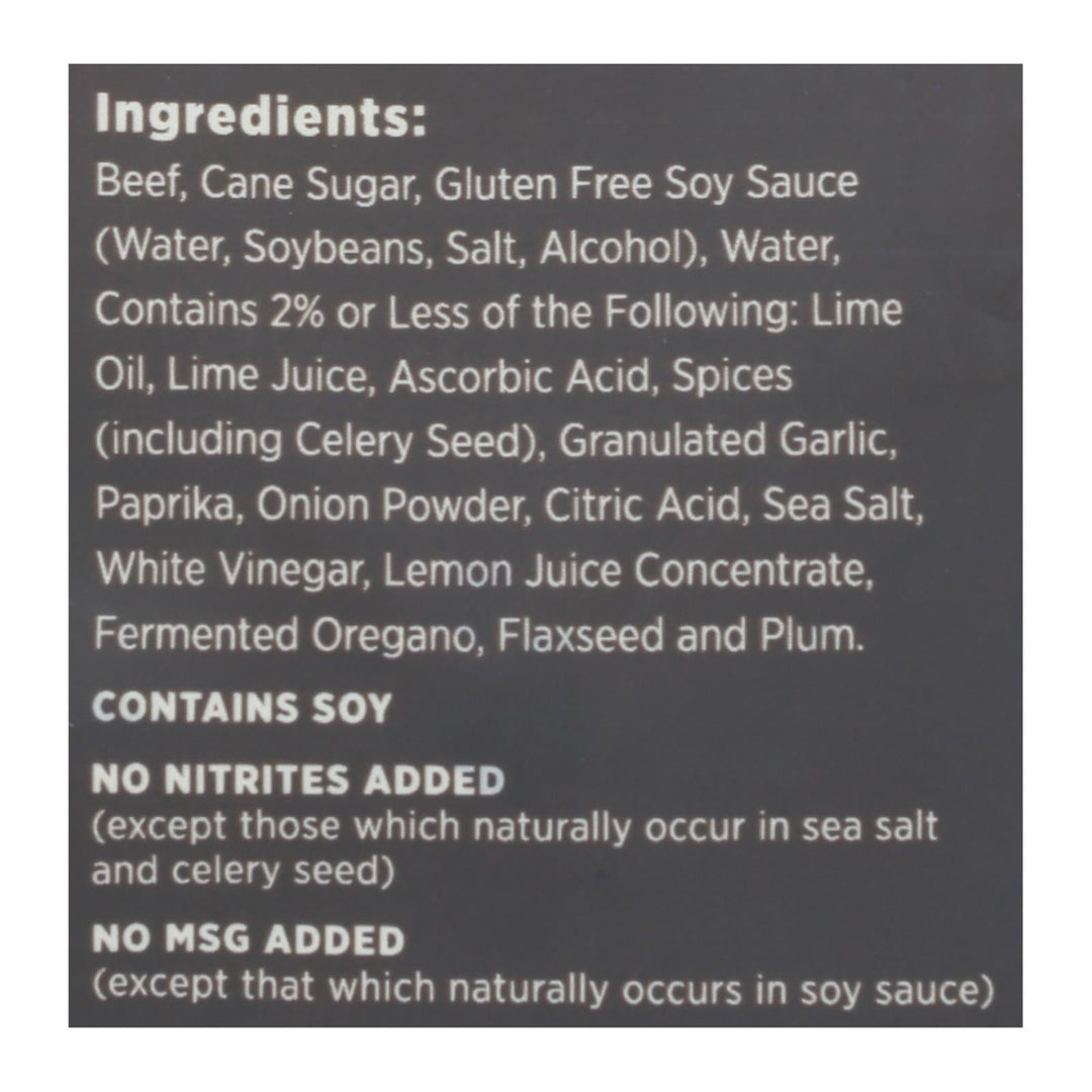 Krave Beef Jerky - Chili Lime - Case Of 8 - 2.7 Oz - Maras Green