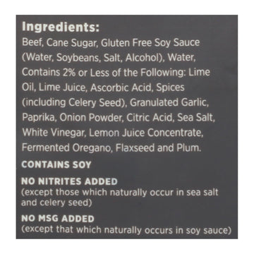 Krave Beef Jerky - Chili Lime - Case Of 8 - 2.7 Oz - Maras Green