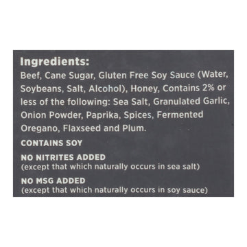 Krave Beef Jerky - Sea Salt Original - Case Of 8 - 2.7 Oz - Maras Green