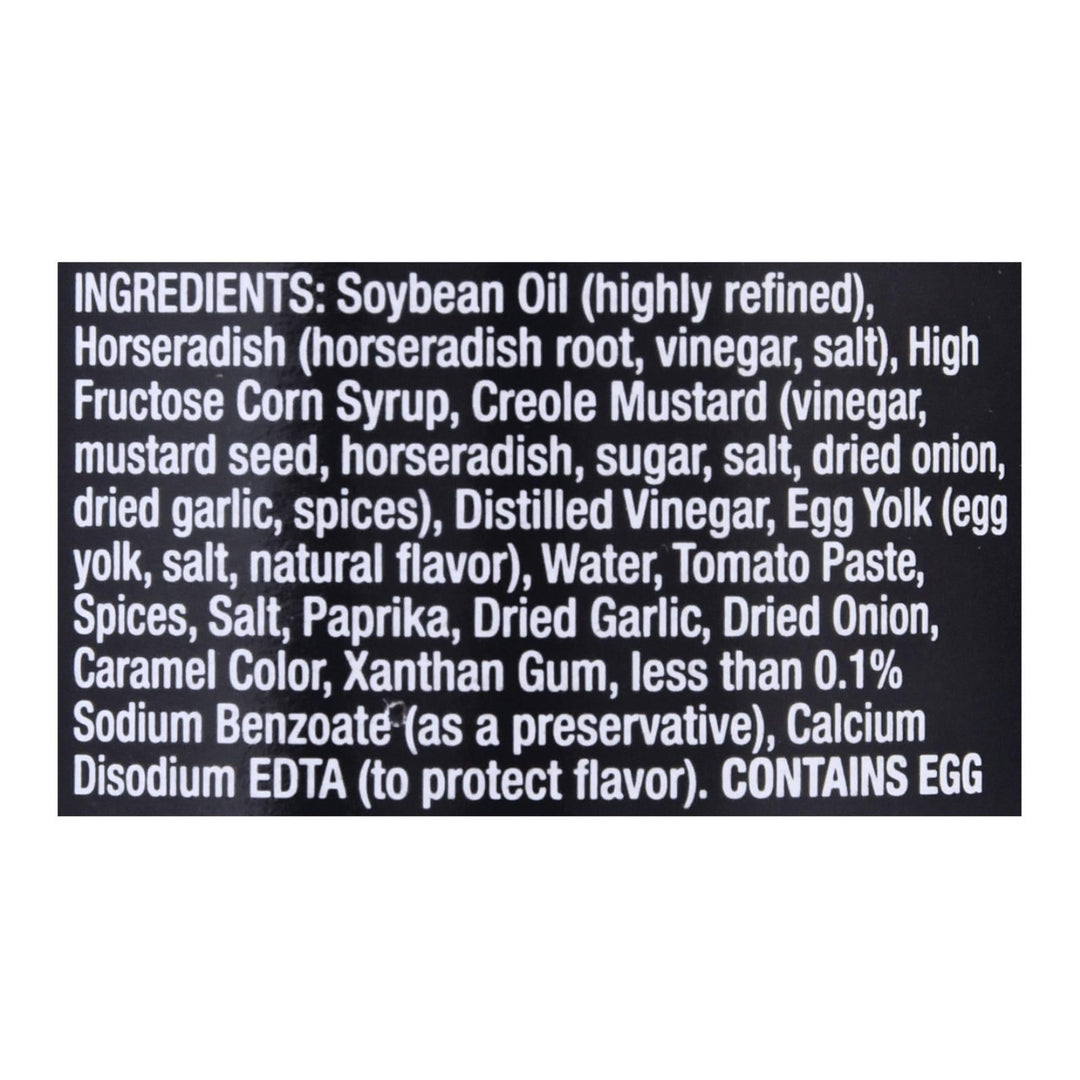 La Fish Fry Remoulade Sauce - Dressing - Case Of 12 - 10.5 Oz. - Maras Green