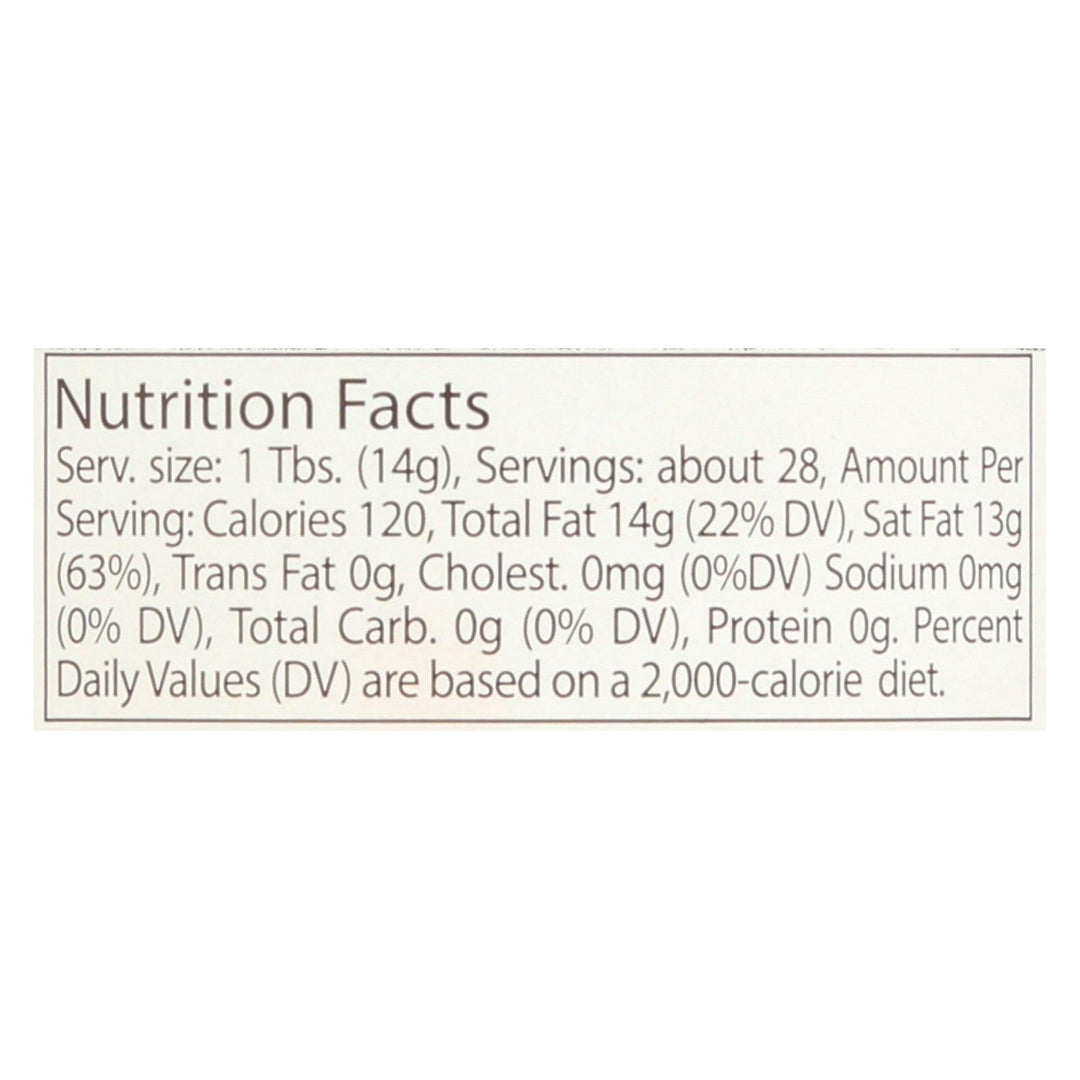 La Tourangelle Coconut Oil - Case Of 6 - 14 Fl Oz. - Maras Green