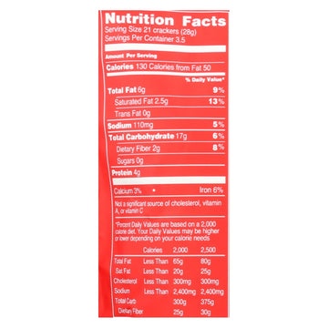 Laiki Red Rice Crackers - Case Of 8 - 3.5 Oz. - Maras Green