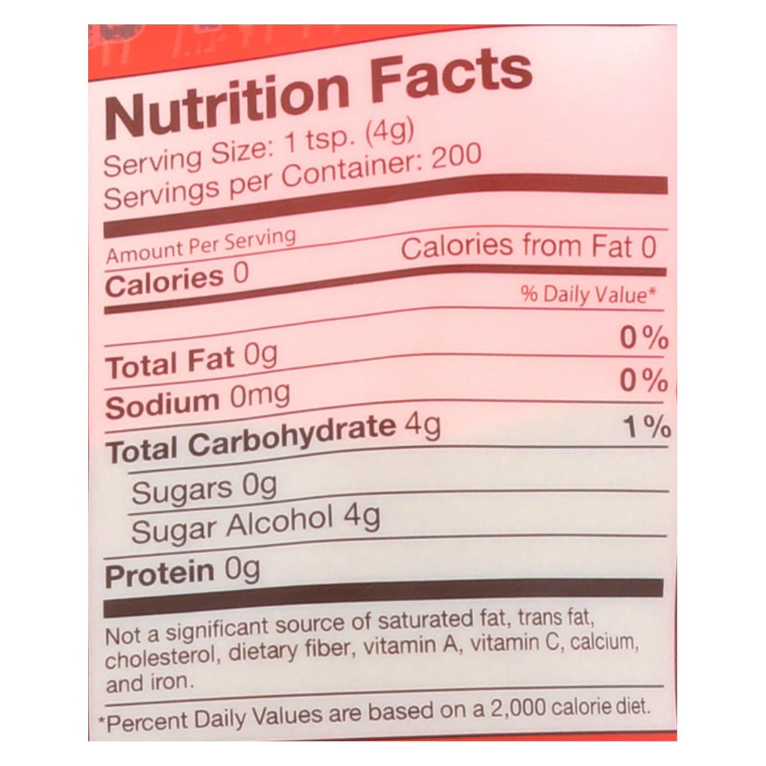 Lakanto® Lakanto Monkfruit Sweetener With Erythritol - Case Of 8 - 28.22 Oz - Maras Green