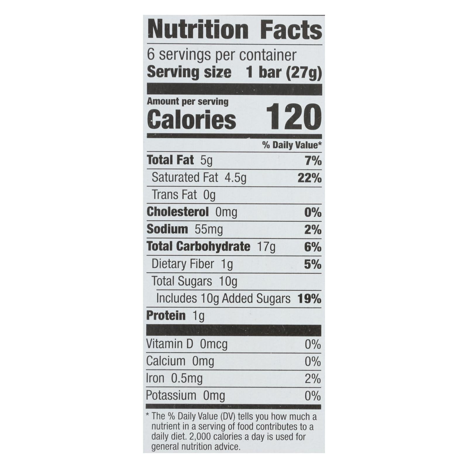 Larabar - Bar Kids Cinnamon Swirl - Case Of 8 - 6/.96 Oz - Maras Green