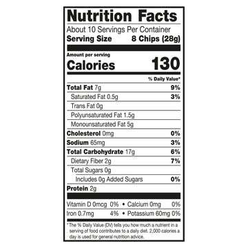 Late July Snacks - Tort Chips Sea Salt - Case Of 9 - 10.1 Oz - Maras Green