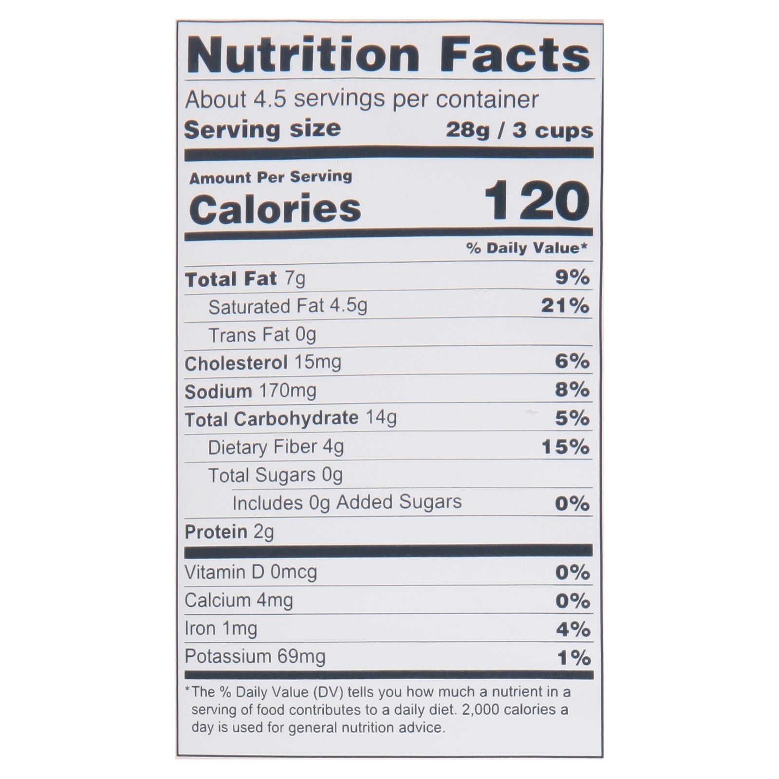 Lesser Evil - Popcorn Oh My Ghee - Case Of 12 - 4.6 Oz - Maras Green