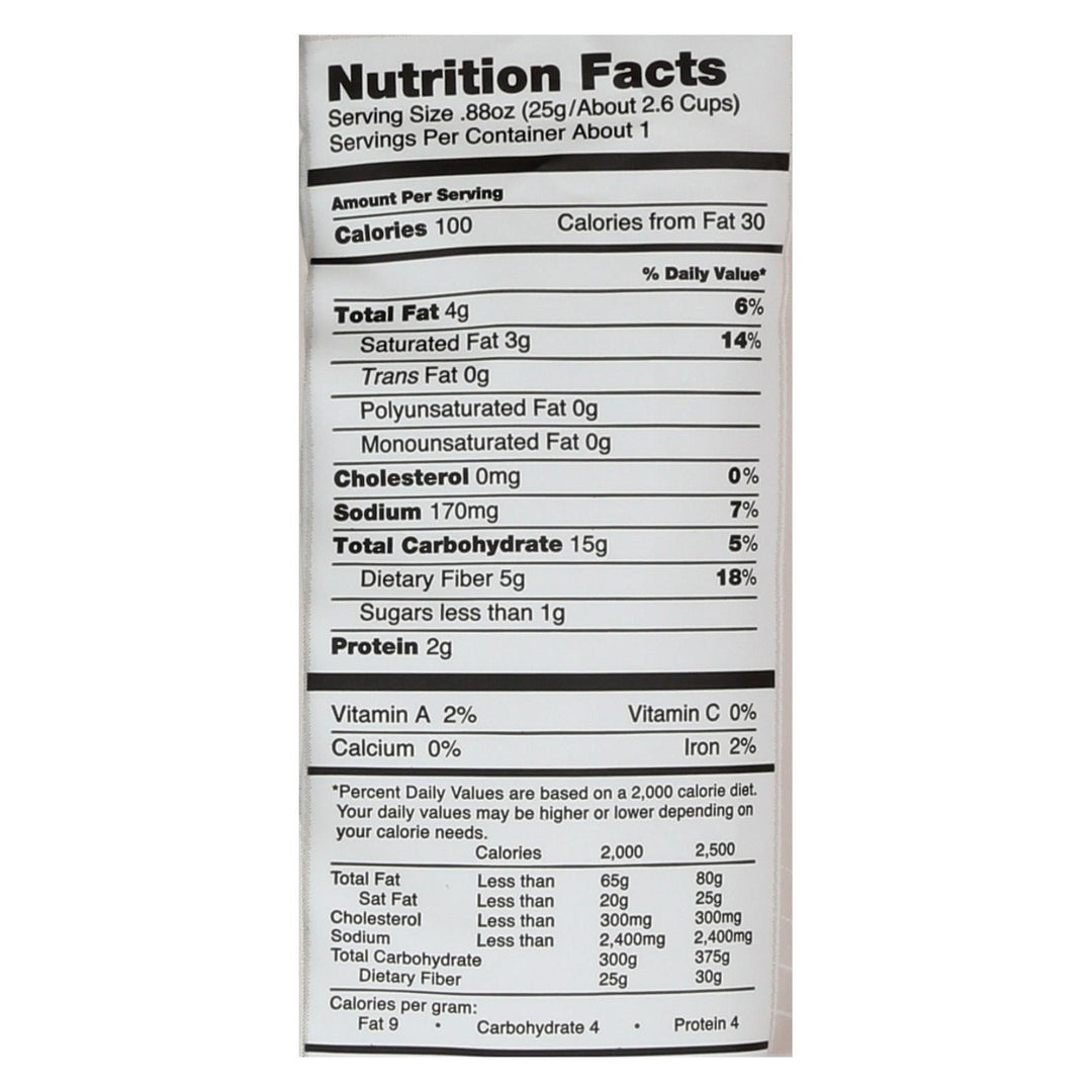 Lesser Evil Popcorn - Organic - Himalayan Pink - .88 Oz - Case Of 18 - Maras Green