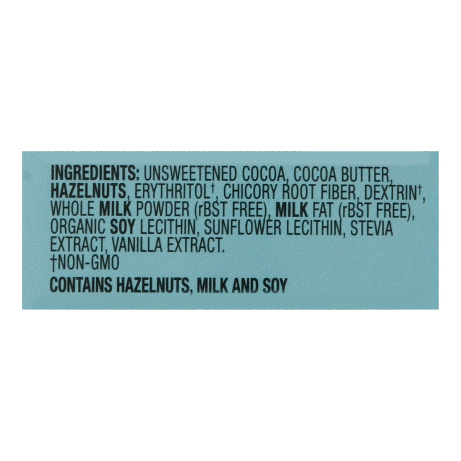 Lilys - Bar Chocolate 40% Hazelnut - Case Of 12 - 2.8 Oz - Maras Green