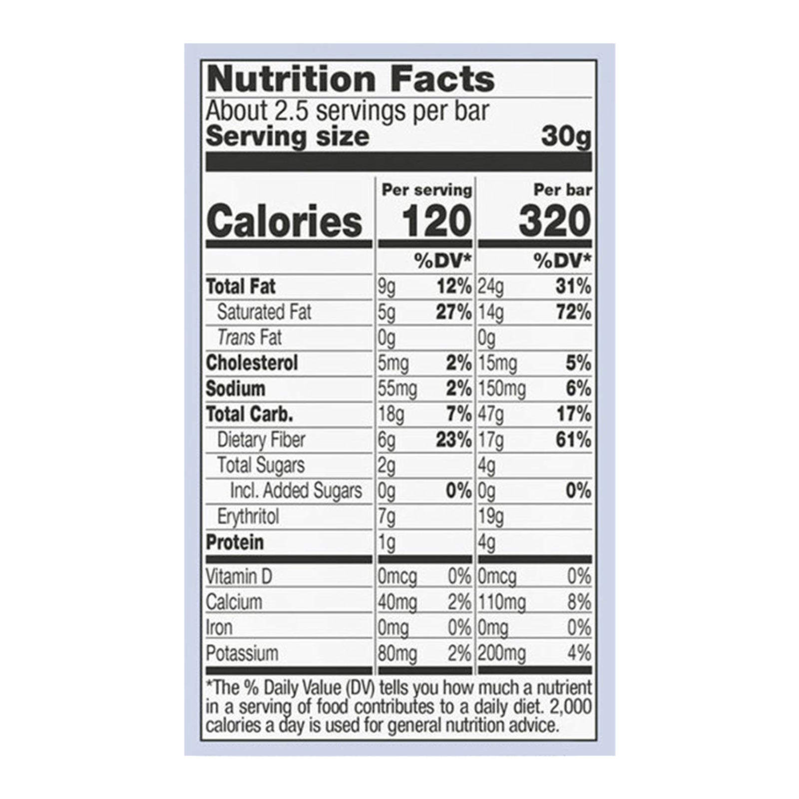 Lilys - Bar Cookie & Cream White Chocolate - Case Of 12 - 2.8 Oz - Maras Green