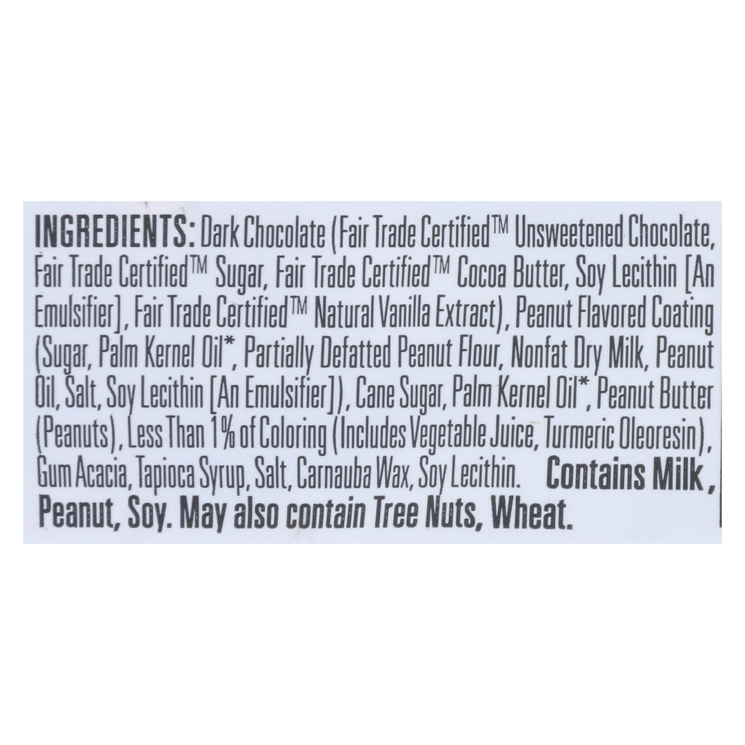 Little Secrets Dark Chocolate Candies - Peanut Butter - Case Of 8 - 5 Oz. - Maras Green