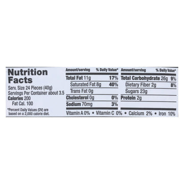 Little Secrets Dark Chocolate Candies - Peanut Butter - Case Of 8 - 5 Oz. - Maras Green
