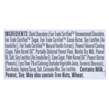 Little Secrets Dark Chocolate Candies - Peanut Butter - Case Of 8 - 5 Oz. - Maras Green