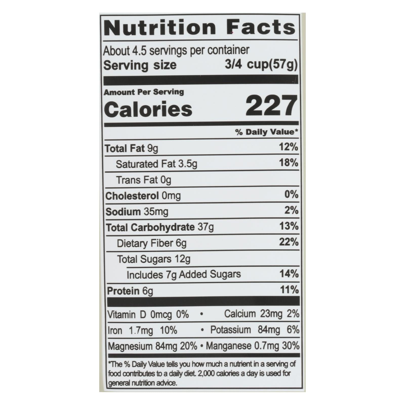 Living Intentions Cereal - Organic - Superfood - Cacao Crunch - 9 Oz - Case Of 6 - Maras Green