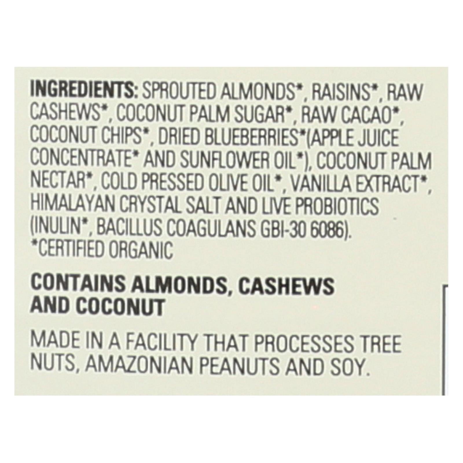 Living Intentions Nut Blend - Sprouted - Dark Cacao - Case Of 6 - 4 Oz - Maras Green