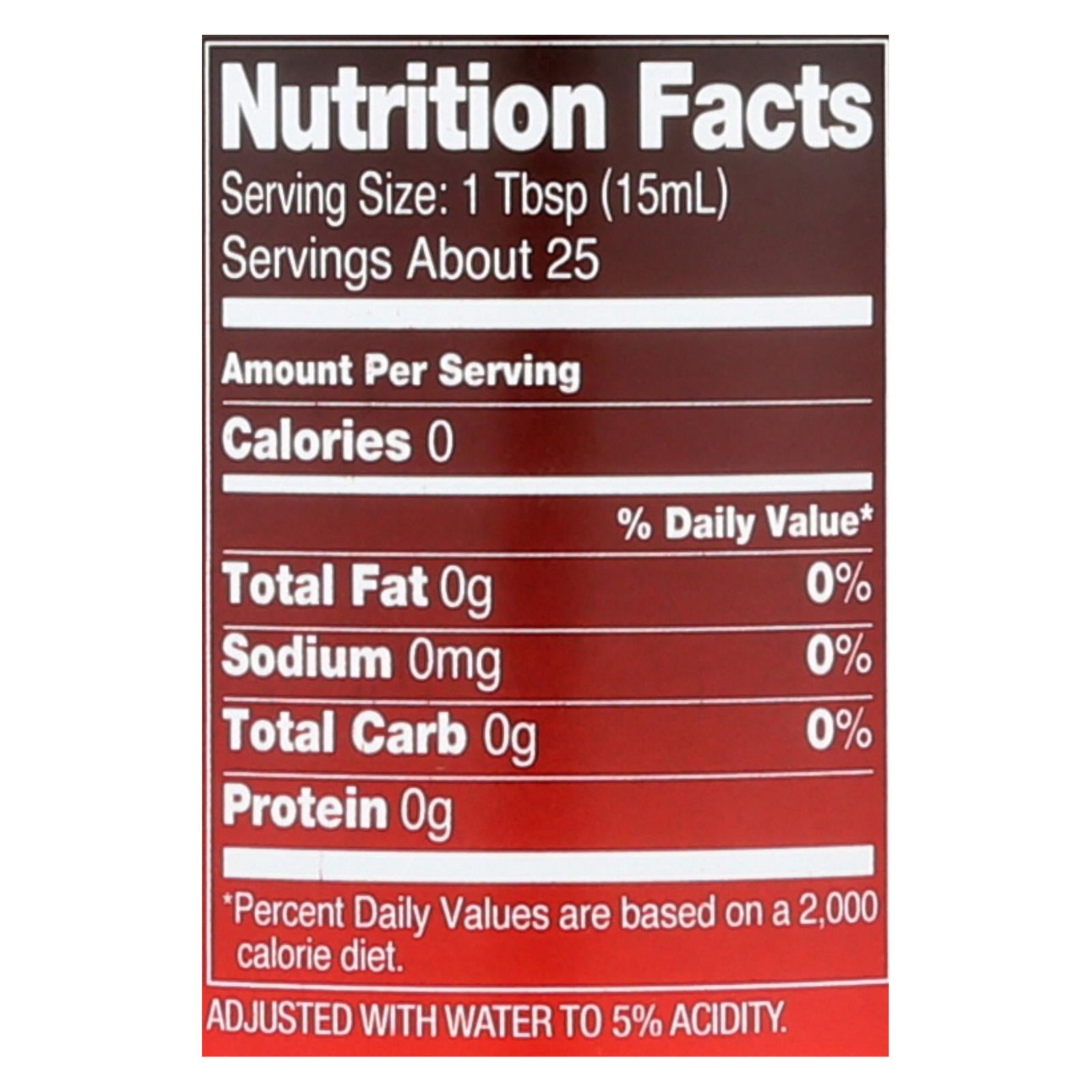 London Pub Vinegar - Malt - Case Of 6 - 12.7 Fl Oz. - Maras Green