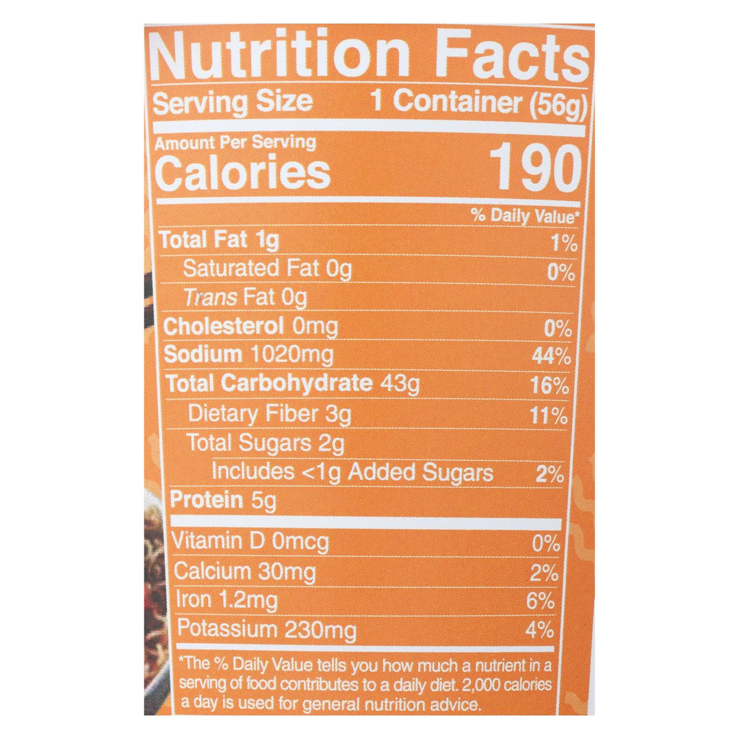 Lotus Foods - Ramen Cup Spicy Kmchi - Case Of 6 - 1.98 Oz - Maras Green