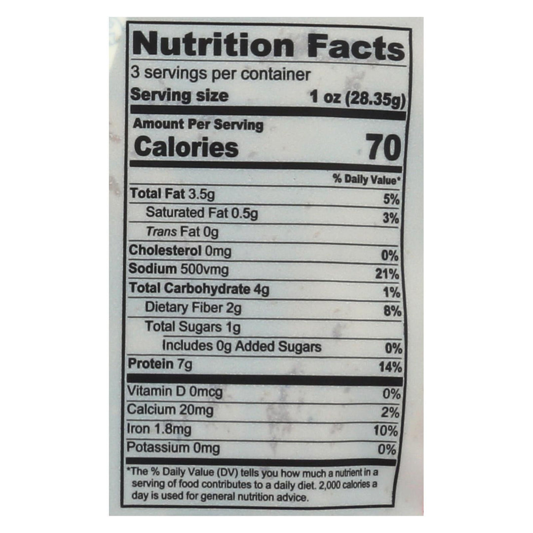 Louisville Vegan Jerky Jerky - Vegan - Black Pepper - Case Of 10 - 3 Oz - Maras Green