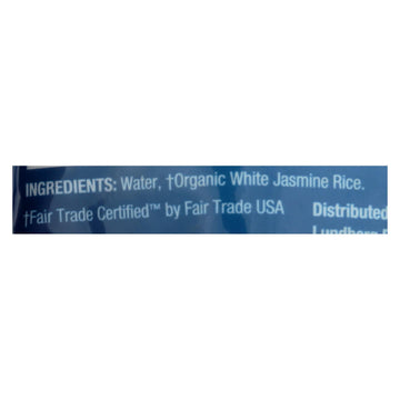 Lundberg Family Farms Organic Thai Rice - White Jasmine - Case Of 6 - 8 Oz - Maras Green