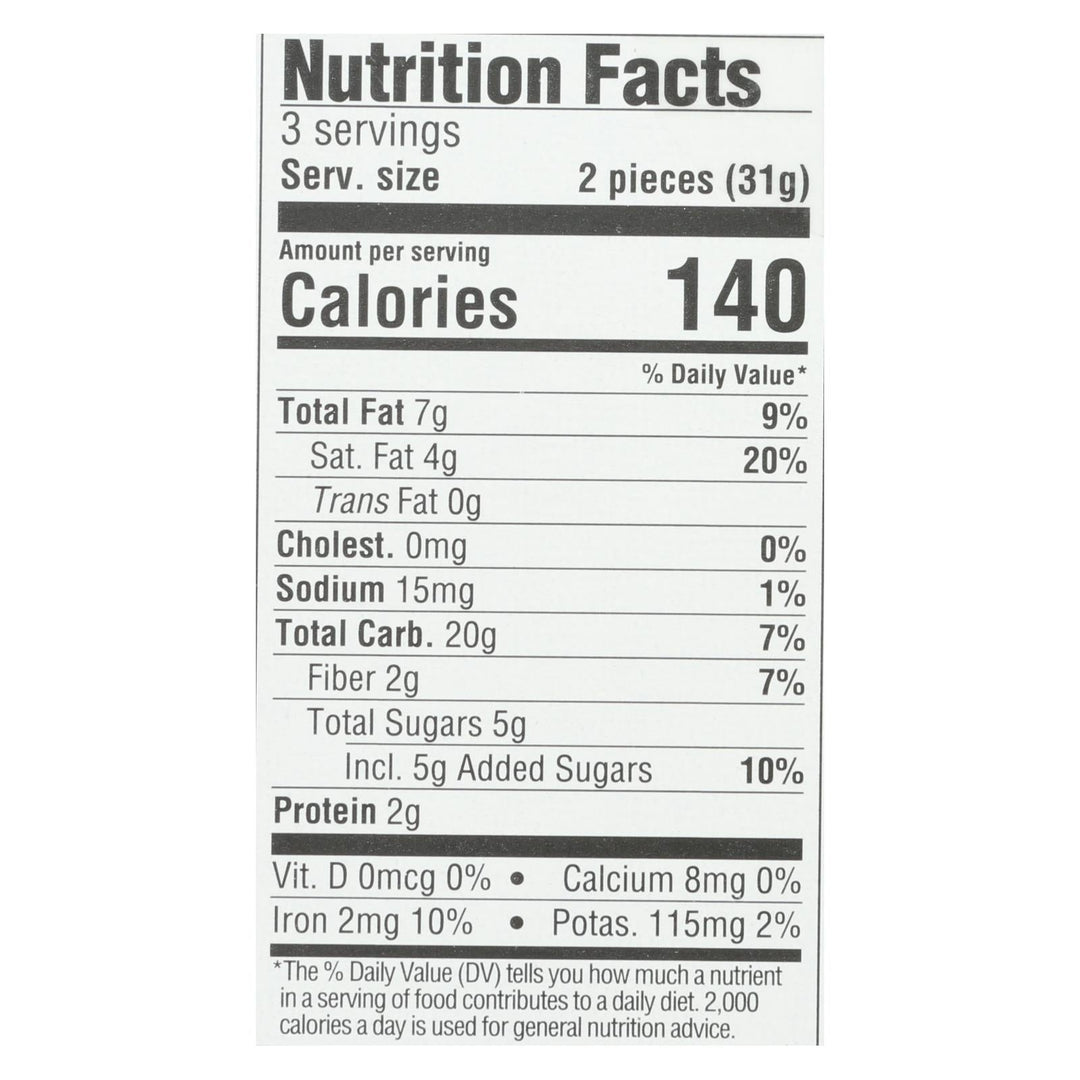 Lundberg Family Farms - Stackers Dark Chocolate - Case Of 6 - 3.3 Oz - Maras Green