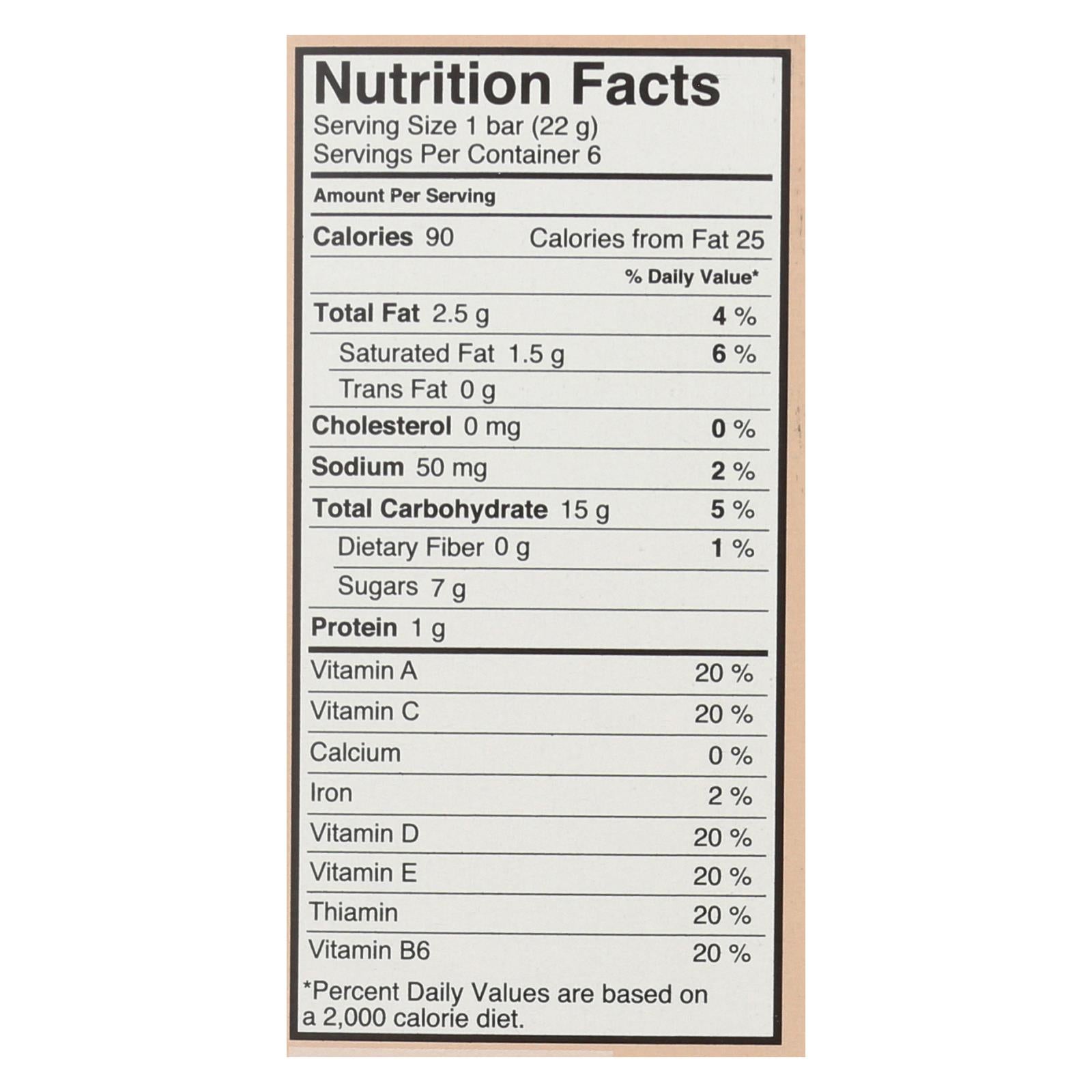 Made Good Crispy Squares - Chocolate Chip - Case Of 6 - 4.68 Oz. - Maras Green