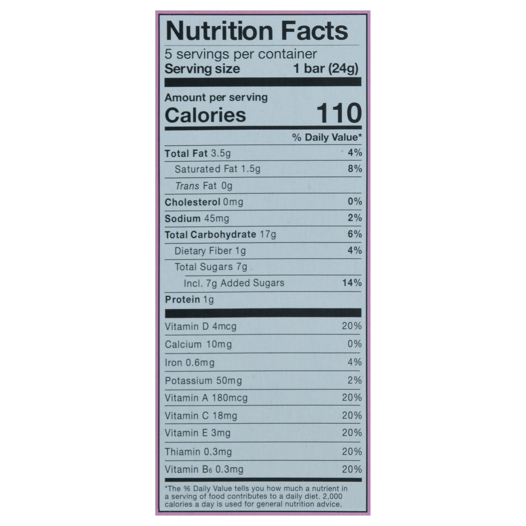 Made Good - Granola Bar Chocolate Drizzled Birthday Cake - Case Of 6 - 5 / .85 Oz - Maras Green