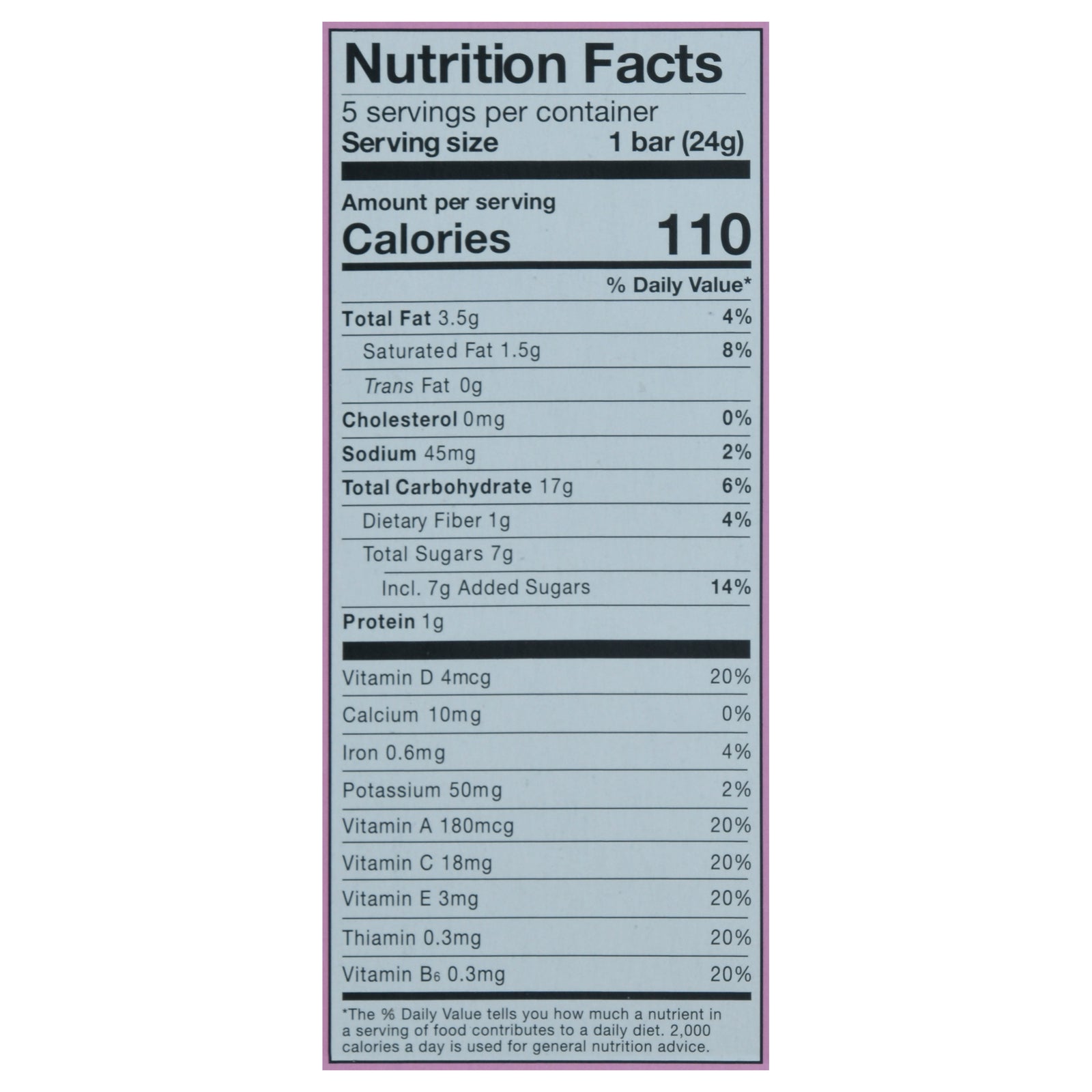 Made Good - Granola Bar Chocolate Drizzled Birthday Cake - Case Of 6 - 5 / .85 Oz - Maras Green