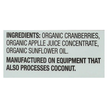 Made In Nature Cranberries Organic Dried Fruit - Case Of 6 - 5 Oz - Maras Green