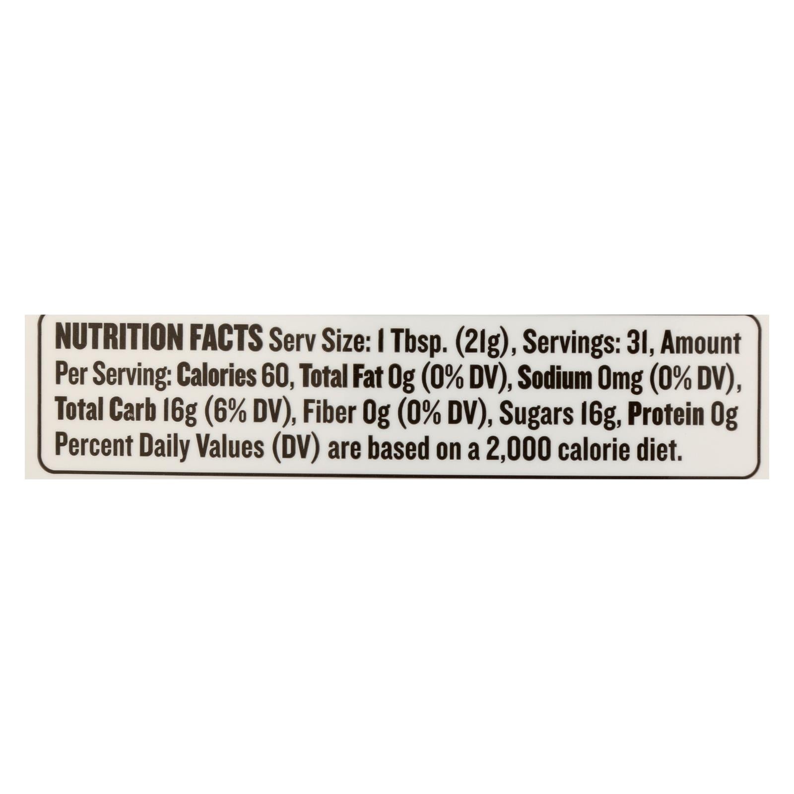 Madhava Honey Golden Light Agave - Case Of 6 - 23.5 Oz. - Maras Green